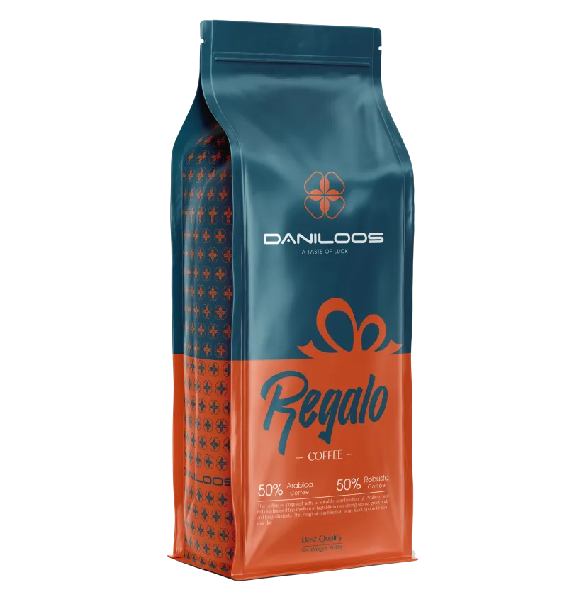دانه قهوه 50 %عربیکا 800 گرم